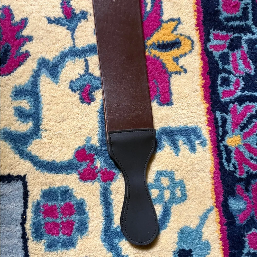 GBS leather strop professional honing shaving knife sharpening straight razor